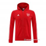 Chaqueta con Capucha del Arsenal 22-23 Rojo