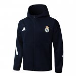 Chaqueta con Capucha del Real Madrid 25-26 Negro