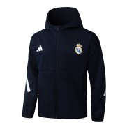 Chaqueta con Capucha del Real Madrid 25-26 Negro