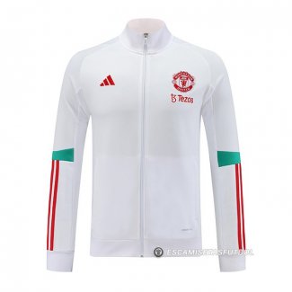Chaqueta del Manchester United 23-24 Blanco