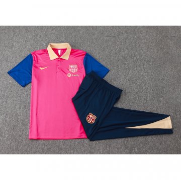 Conjunto Polo del Barcelona 24-25 Rojo