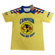 Tailandia Camiseta America Champion 24-25 Amarillo AAA