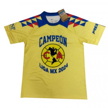 Tailandia Camiseta America Champion 24-25 Amarillo AAA