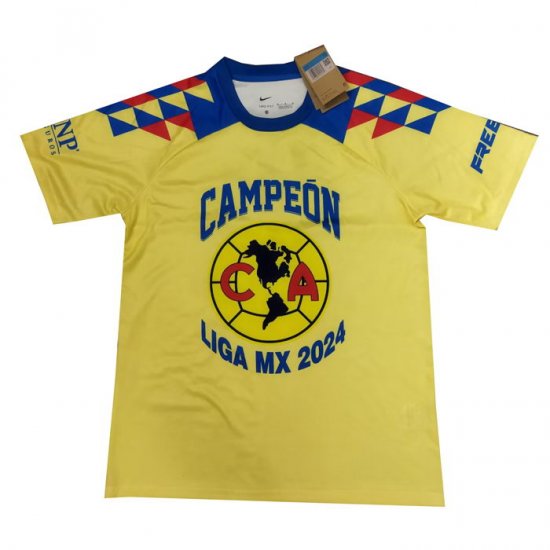 Tailandia Camiseta America Champion 24-25 Amarillo AAA - Haga un click en la imagen para cerrar