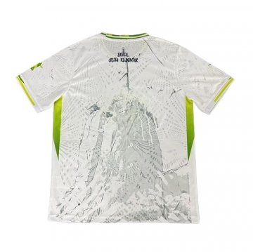 Tailandia Camiseta Brasil Jesus 2025 Blanco
