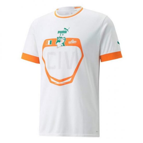 Tailandia Camiseta Costa de Marfil 2ª 2022 - Haga un click en la imagen para cerrar