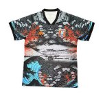 Tailandia Camiseta Japon Anime25-26 Negro