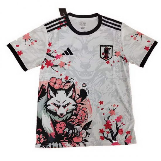 Tailandia Camiseta Japon Anime 25-26 Blanco Rojo - Haga un click en la imagen para cerrar