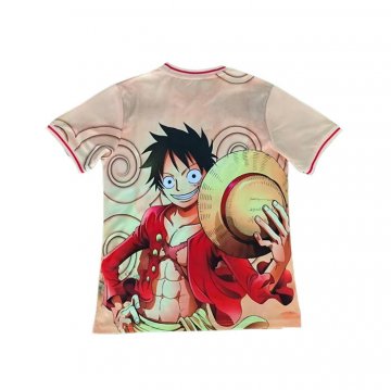 Tailandia Camiseta Japon Anime Luffy 25-26 Naranja