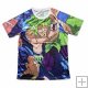 Tailandia Camiseta Japon Anime ONE PIECE 25-26 Verde