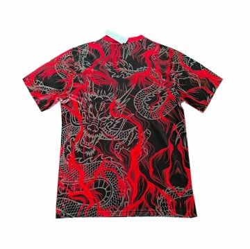 Tailandia Camiseta Japon Dragon 25-26 Negro Rojo