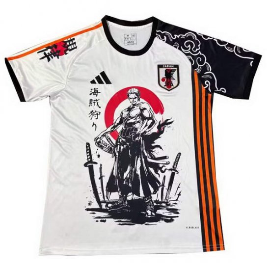 Tailandia Camiseta Japon ONE PIECE 2024-2025 Blanco - Haga un click en la imagen para cerrar