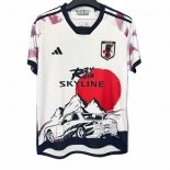 Tailandia Camiseta Japon SKYLINE CAR 25-26 Blanco