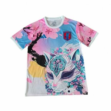 Tailandia Camiseta Japon Special 25-26 Azul Rosa