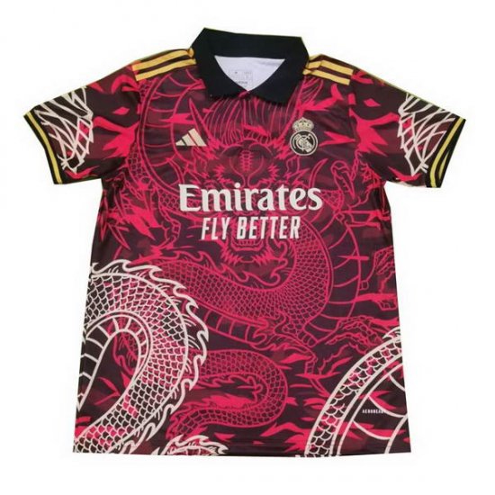 Tailandia Camiseta Real Madrid Dragon 24-25 Rojo - Haga un click en la imagen para cerrar