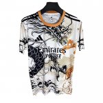 Tailandia Camiseta Real Madrid Dragon 25-26 Blanco Negro