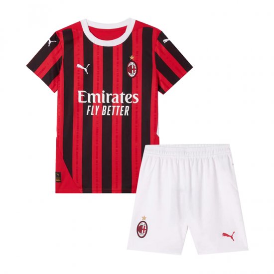 Camiseta AC Milan 1ª Nino 24-25 - Haga un click en la imagen para cerrar