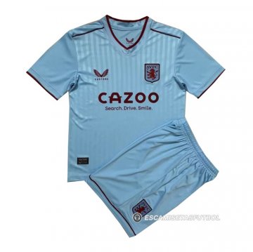 Camiseta Aston Villa 2ª Nino 22-23
