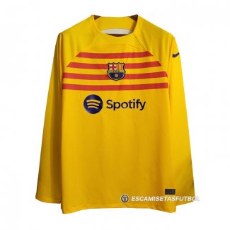 Camiseta Barcelona 4ª Manga Larga 22-23