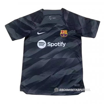 Camiseta Barcelona Portero 23-24 Negro