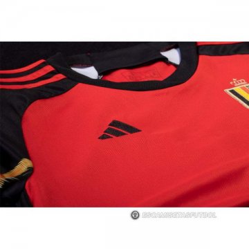 Camiseta Belgica 1ª Mujer 2022