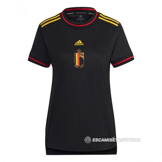 Camiseta Belgica 1ª Mujer Euro 2022 - Haga un click en la imagen para cerrar