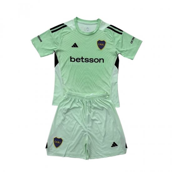 Camiseta Boca Juniors Portero Nino 2025 Verde - Haga un click en la imagen para cerrar