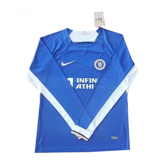 Camiseta Chelsea 1ª Manga Larga 23-24 - Haga un click en la imagen para cerrar