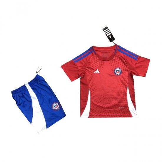 Camiseta Chile 1ª Nino 2024 - Haga un click en la imagen para cerrar