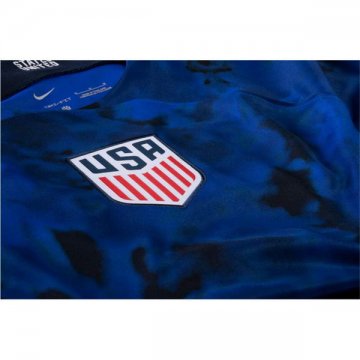 Camiseta Estados Unidos 2ª Manga Larga 2022