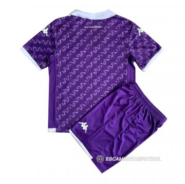 Camiseta Fiorentina 1ª Nino 23-24