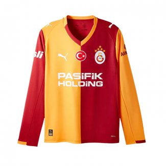 Camiseta Galatasaray 1ª Manga Larga 25-26