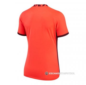 Camiseta Inglaterra 2ª Mujer Euro 2022