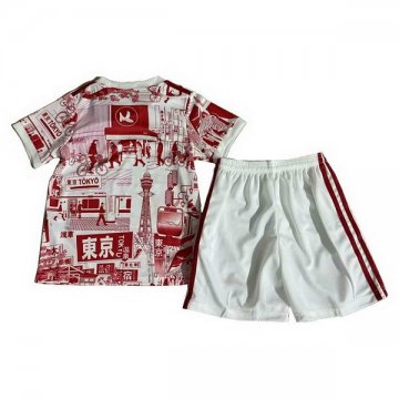 Camiseta Japon Anime Nino 24-25 Rosa