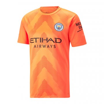 Camiseta Manchester City Portero 22-23 Naranja