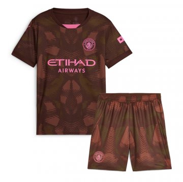 Camiseta Manchester City Portero 1ª Nino 24-25