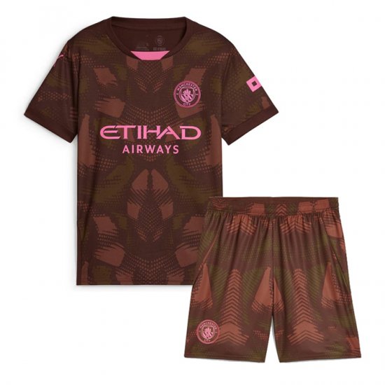 Camiseta Manchester City Portero 1ª Nino 24-25 - Haga un click en la imagen para cerrar