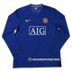 Camiseta Manchester United 2ª Manga Larga Retro 2007-2008