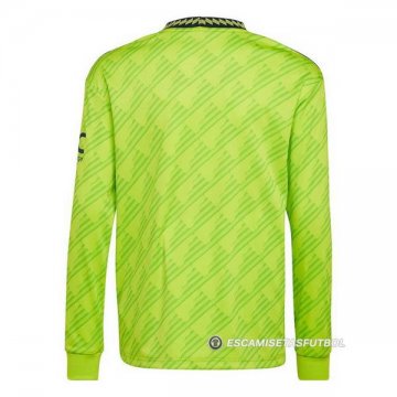 Camiseta Manchester United 3ª Manga Larga 22-23