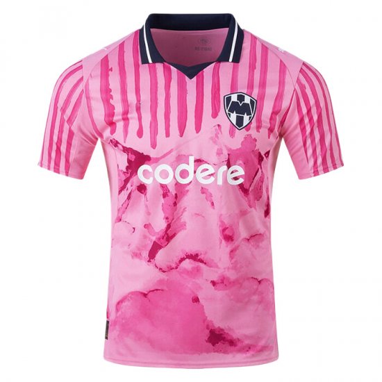 Camiseta Monterrey Portero 2025 Rosa - Haga un click en la imagen para cerrar