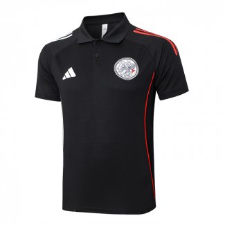 Camiseta Polo del Ajax 25-26 Negro