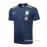 Camiseta Polo del Brasil 2022-2023 Azul
