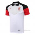 Camiseta Polo del Liverpool 21-22 Blanco