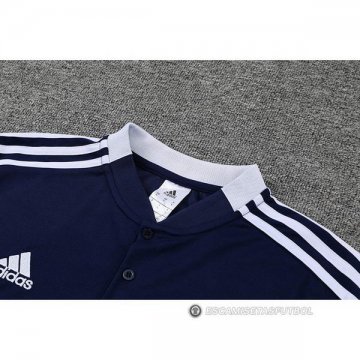 Camiseta Polo del Lyon 22-23 Azul