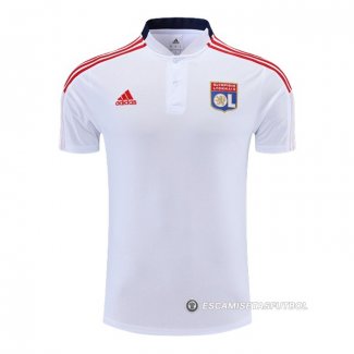 Camiseta Polo del Lyon 22-23 Blanco