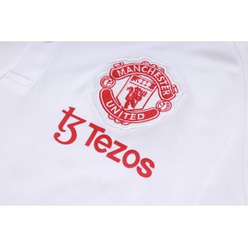 Camiseta Polo del Manchester United 2023-24 Blanco