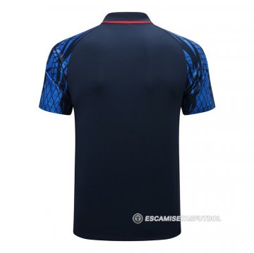 Camiseta Polo del Paises Bajos 22-23 Azul