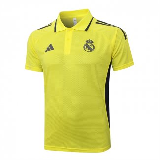 Camiseta Polo del Real Madrid25-26 Amarillo