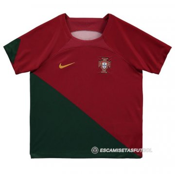 Camiseta Portugal 1ª Nino 2022