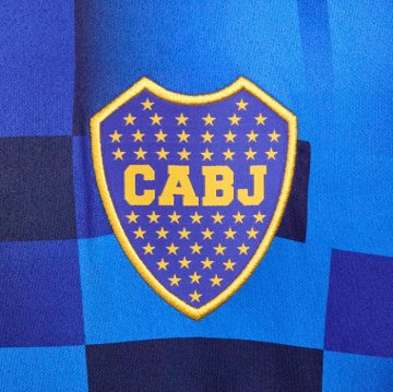 Camiseta Pre Partido del Boca Juniors 2025 Azul